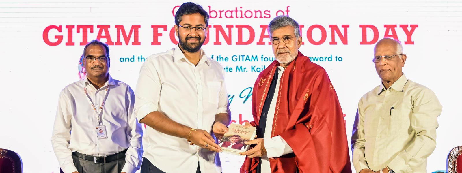 GITAM foundation day celebrations 2022 - Dr. Kailash Satyarthi